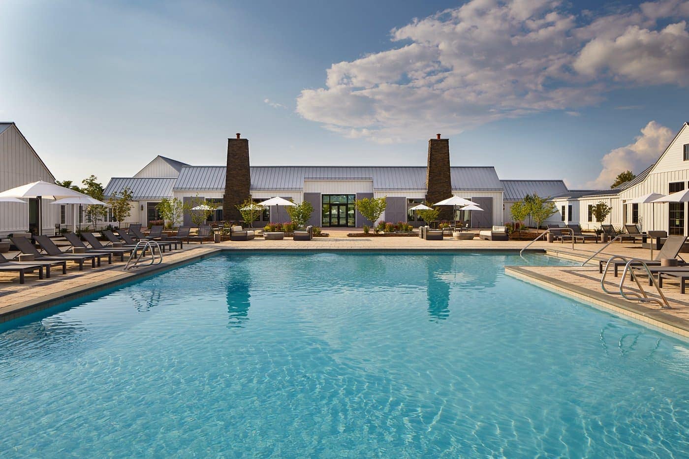 Pool view of Miraval Berkshires Resort and Spa