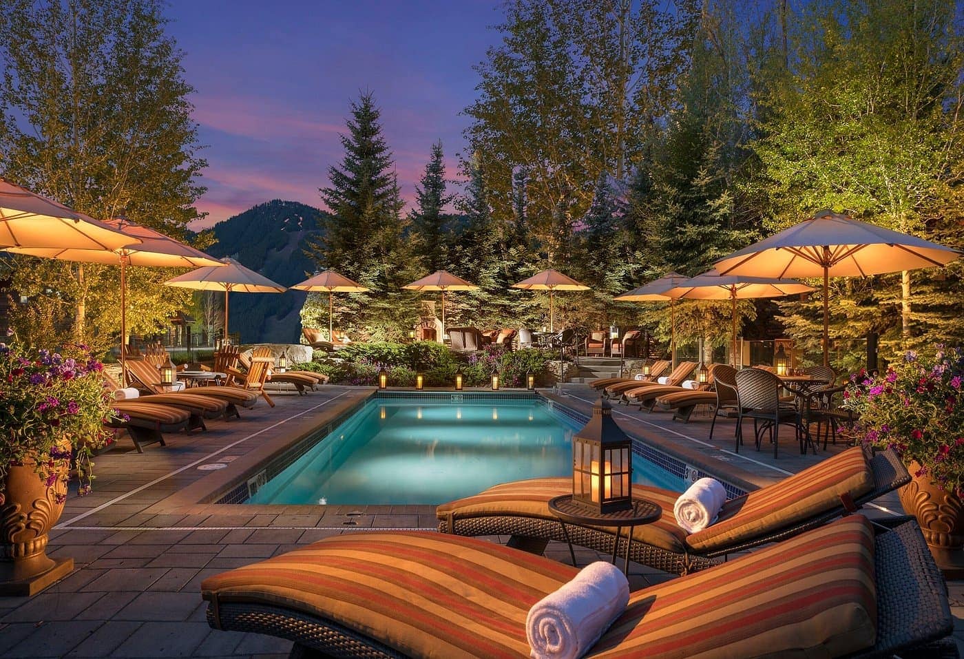 Pool view of Rustic Inn Creekside Resort & Spa at Jackson Hole