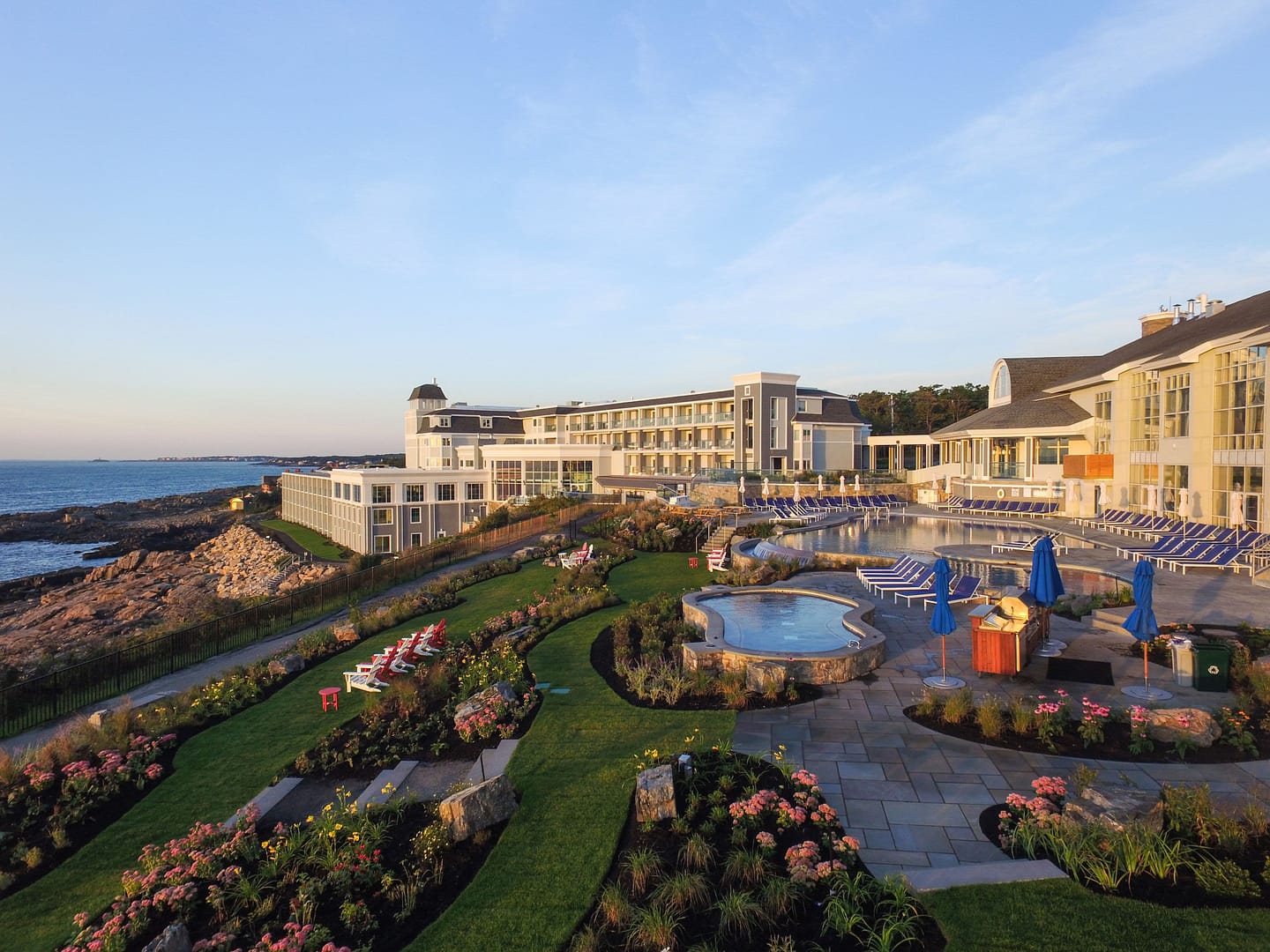 Outside view of Cliff House Maine