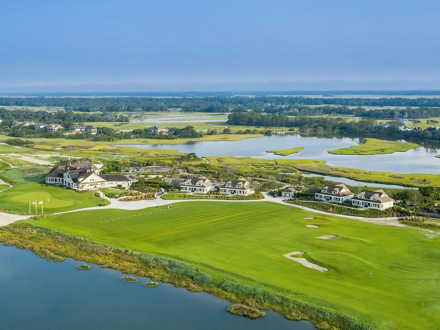 Aerial view of Kiawah Island Golf Resort