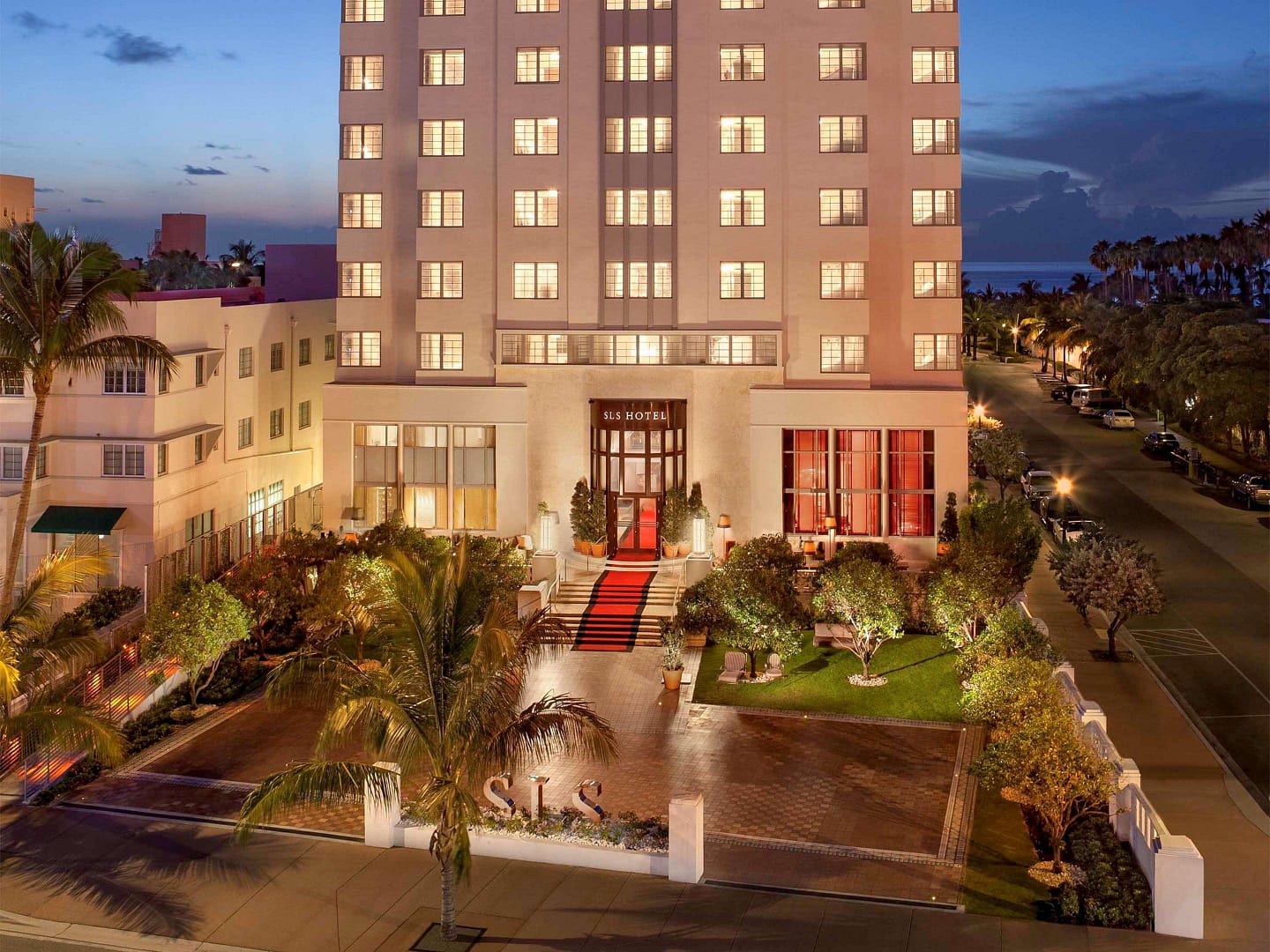Building view of SLS South Beach