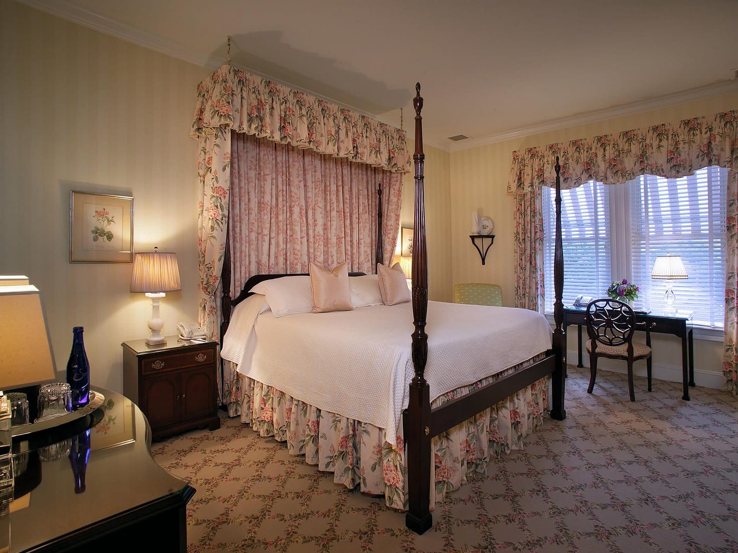 Bedroom view of Bernards Inn