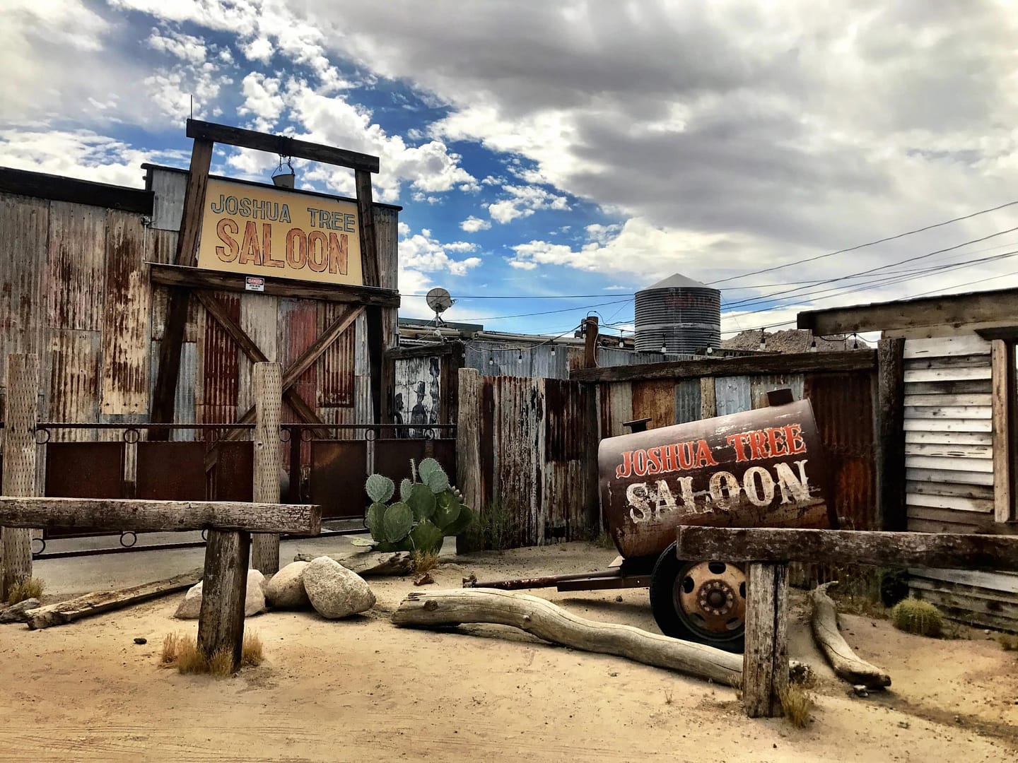 Inside restaurant view of Joshua Tree Saloon