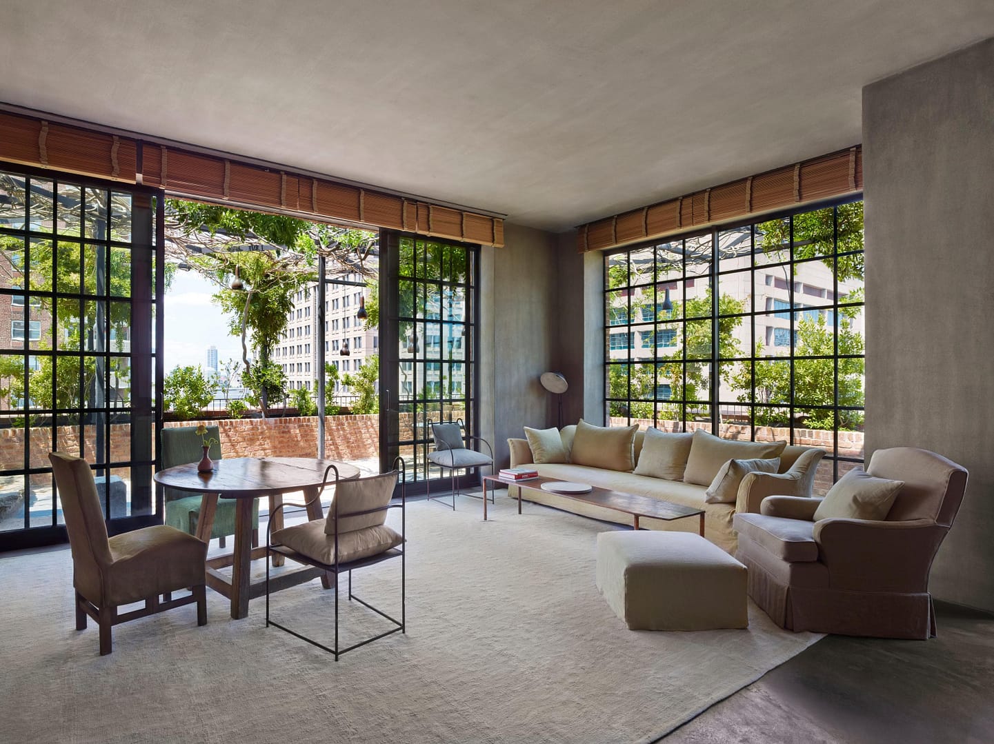 Living room view of The Greenwich Hotel