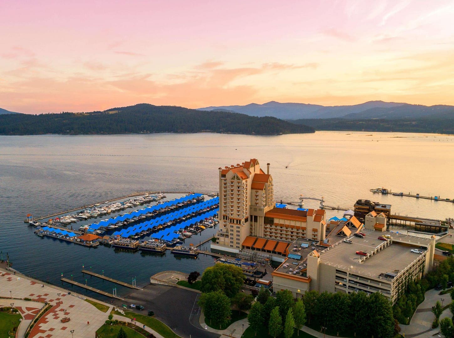 Outside view of The Coeur d'Alene Resort