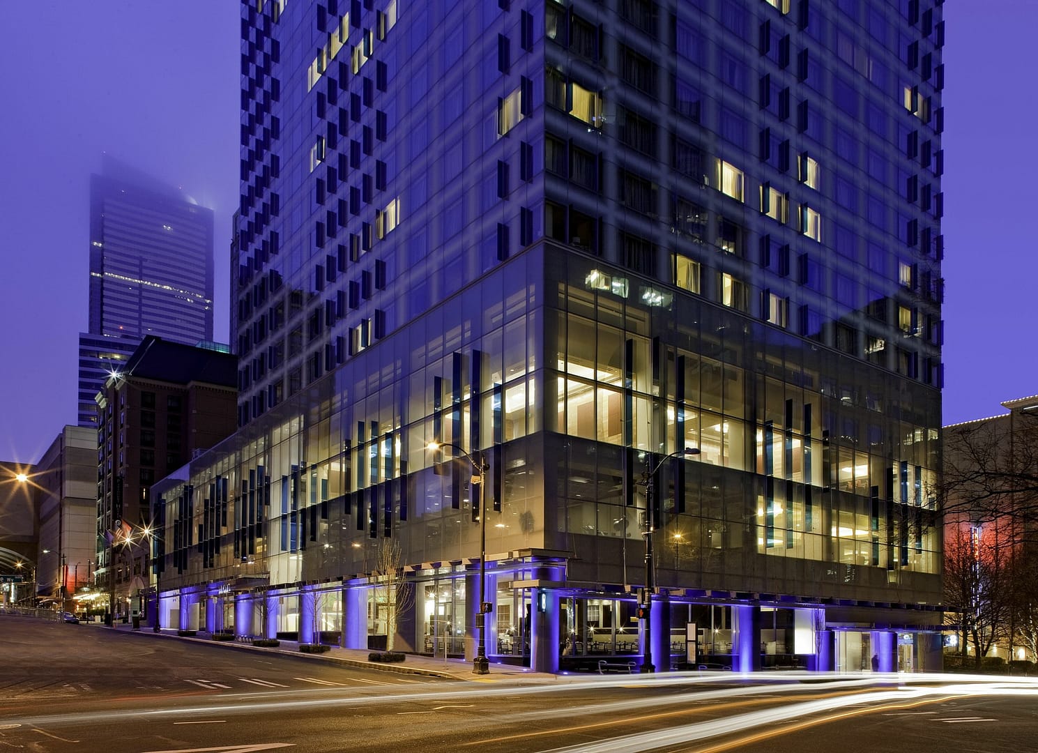 Building view of Hyatt at Olive 8