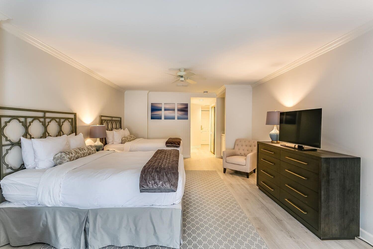 Bedroom view of The Geneva Inn