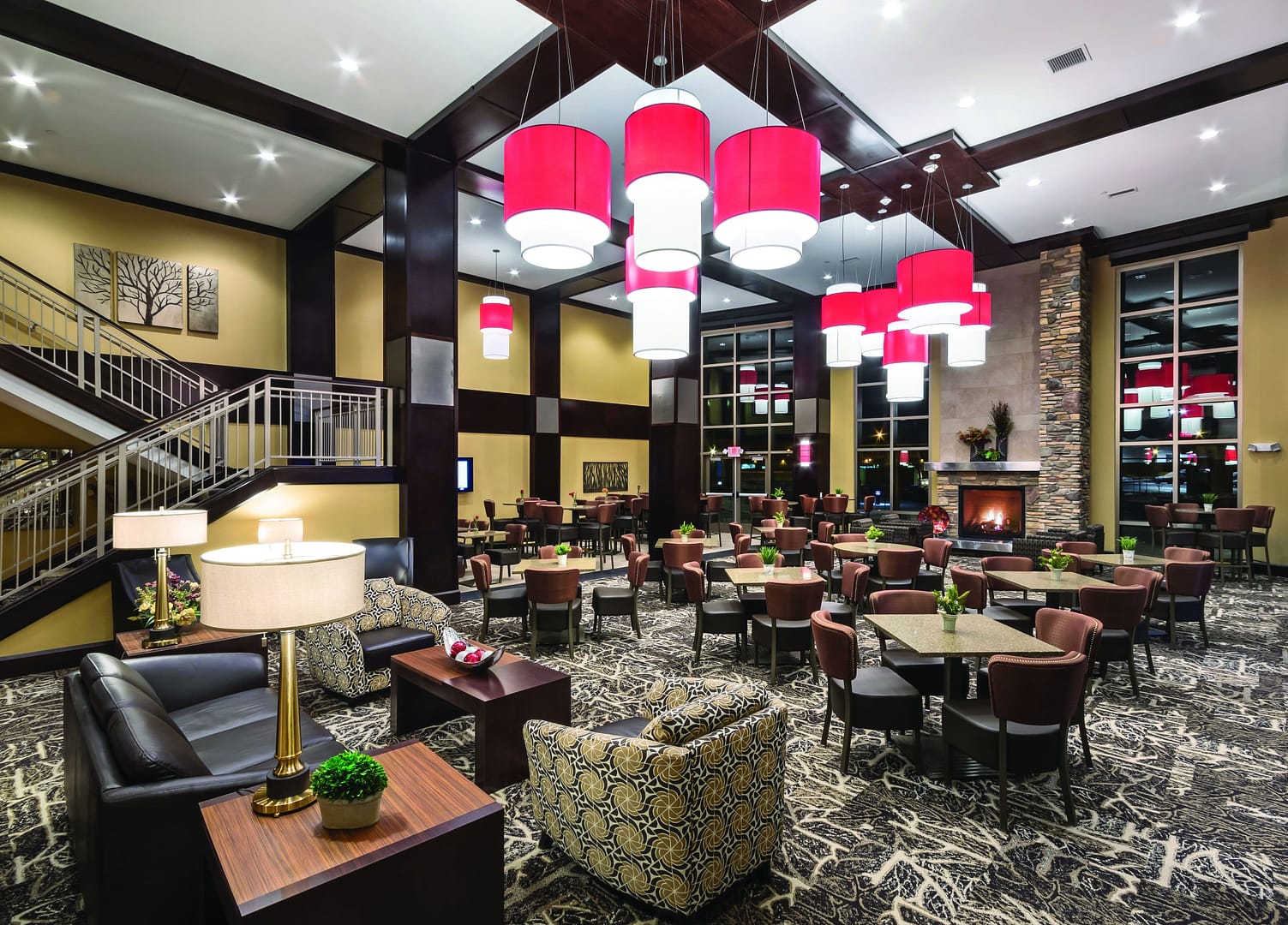 Lobby view of ClubHouse Hotel & Suites - Fargo