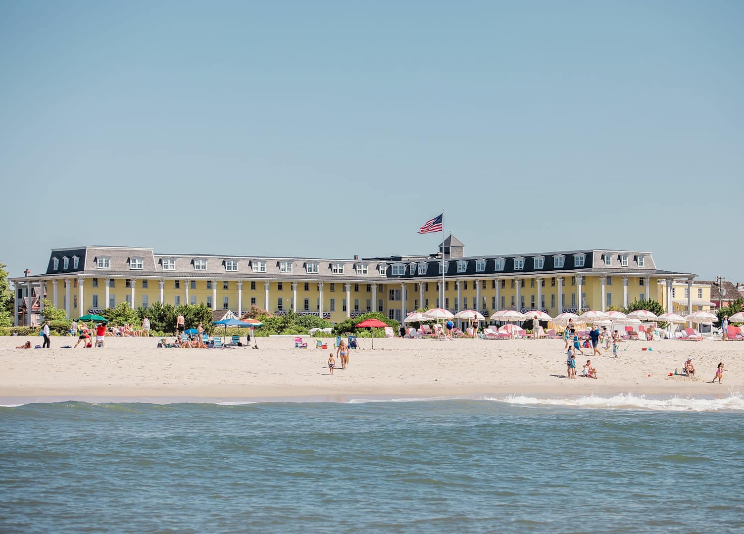 Beach view of Congress Hall