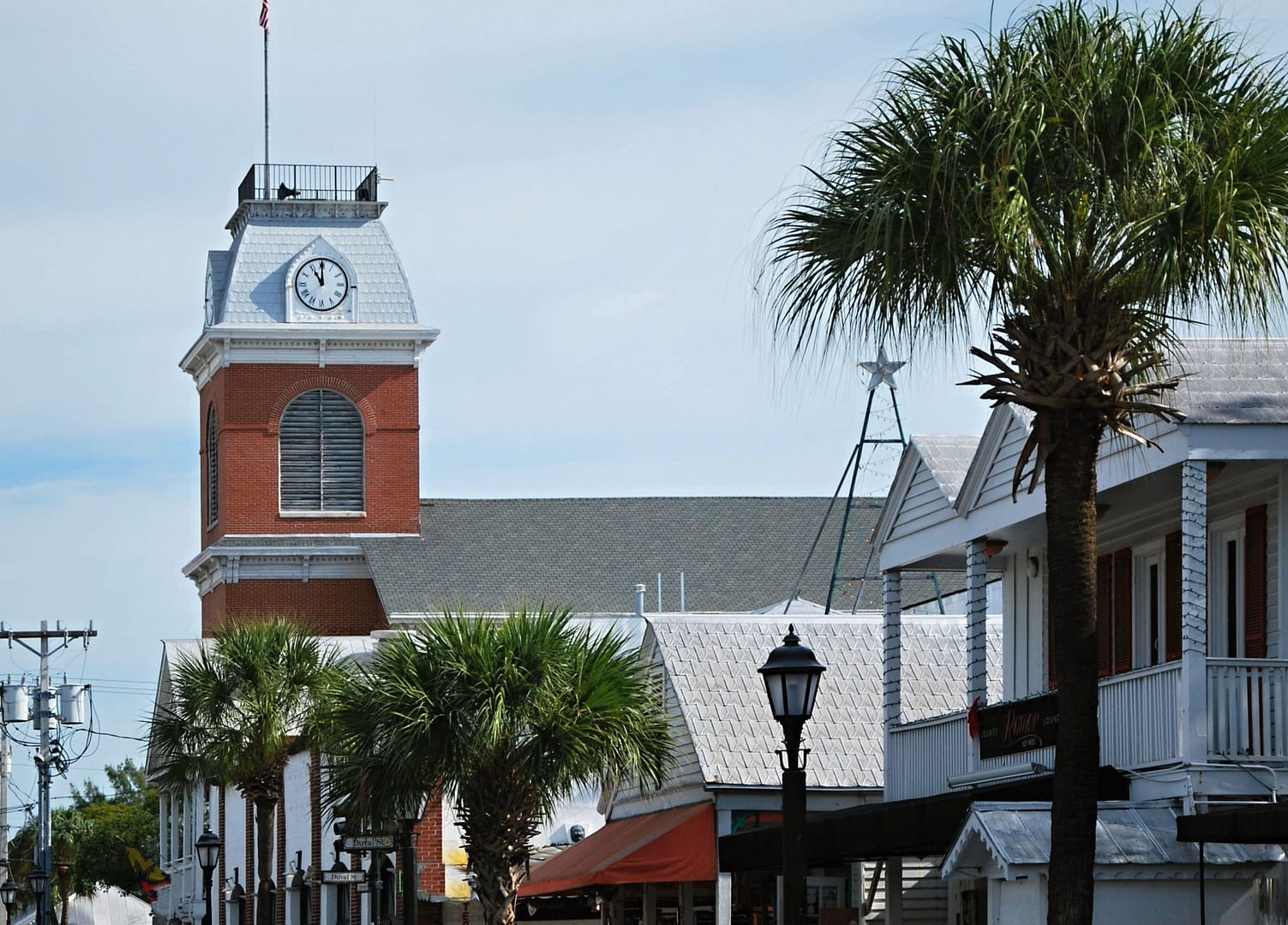 Church in downtown Key West, Florida Keys