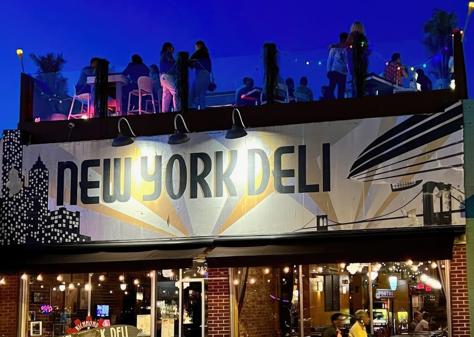 New York Deli Richmond exterior