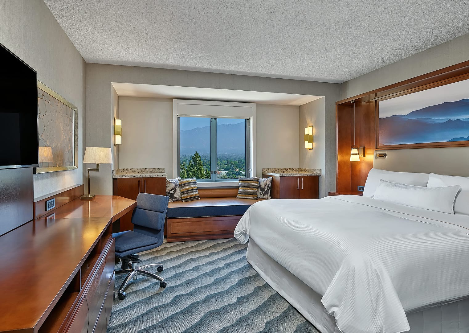 Bedroom view of The Westin Pasadena