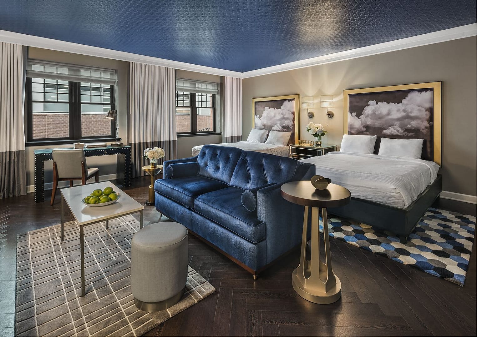 Bedroom view of The Goodwin Hotel