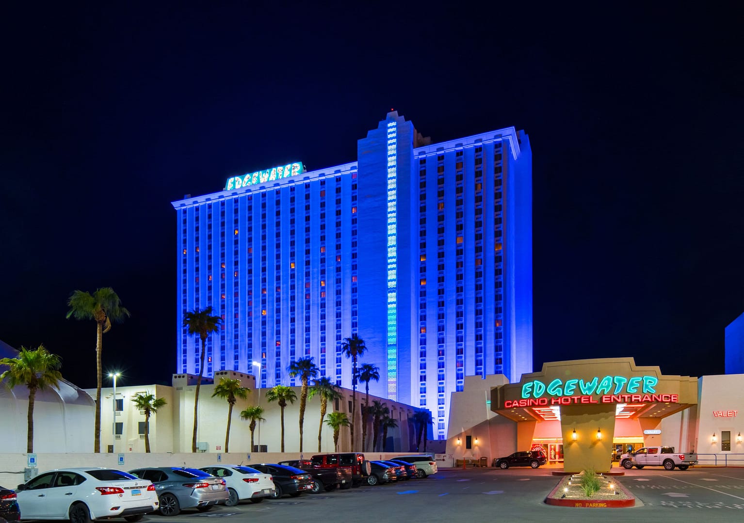 Building view of The Edgewater Hotel and Casino
