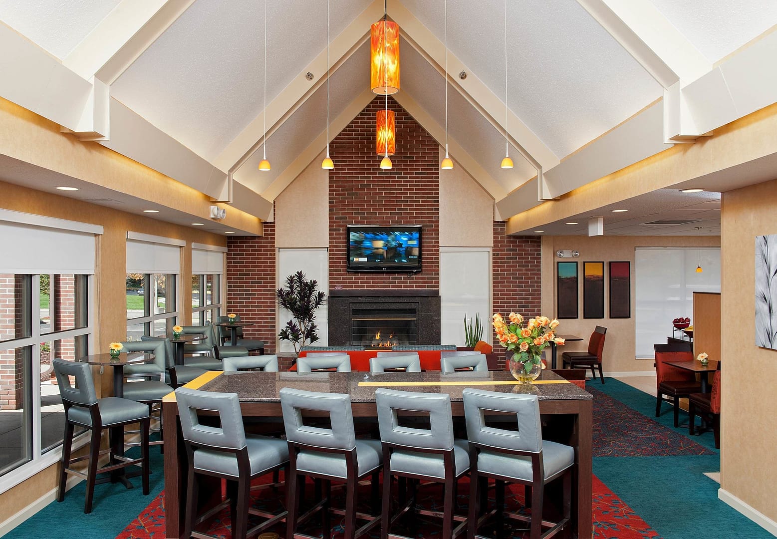 Buffet view of Residence Inn Lansing West