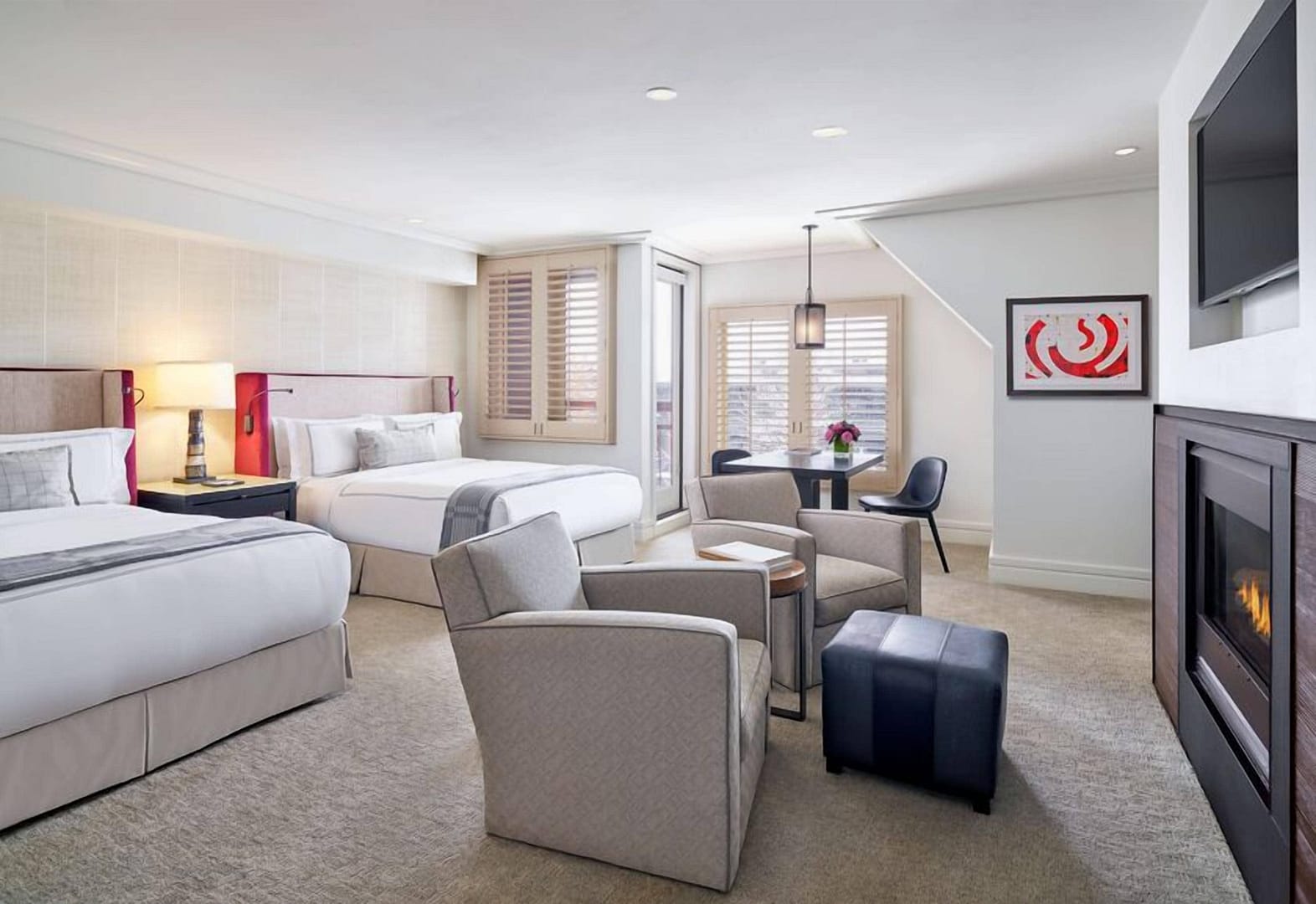 Bedroom view of The Little Nell