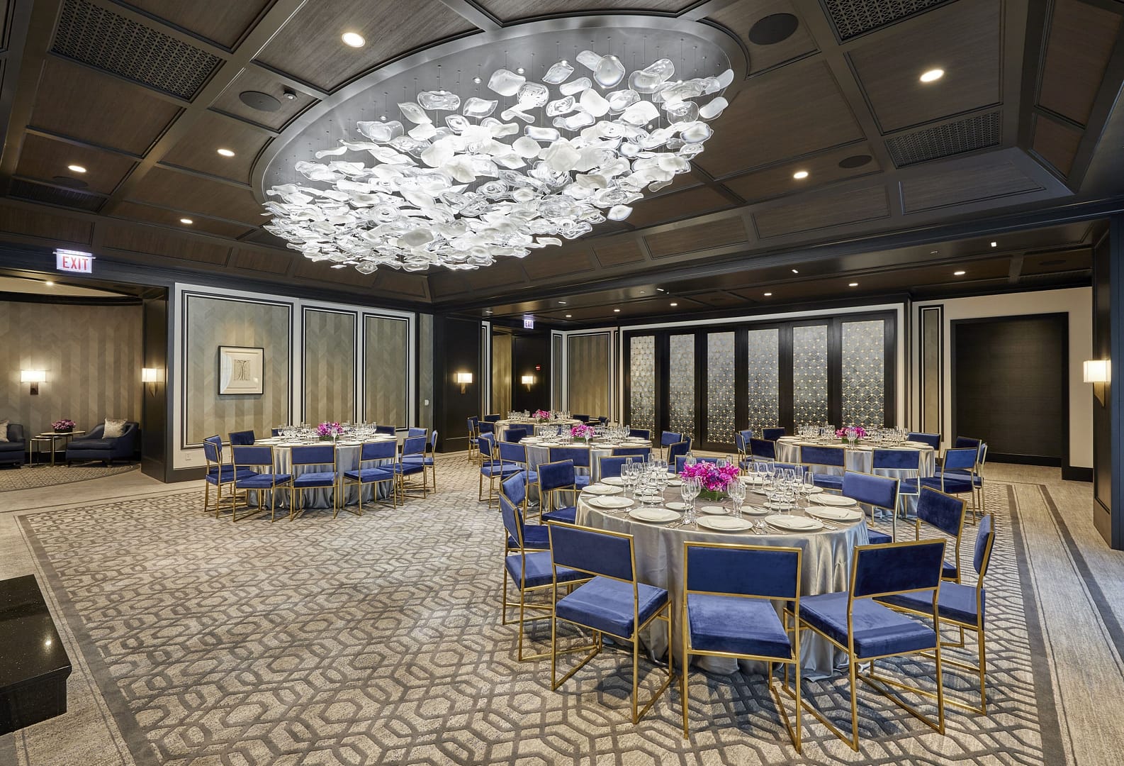 Banquet hall view of The Peninsula Chicago