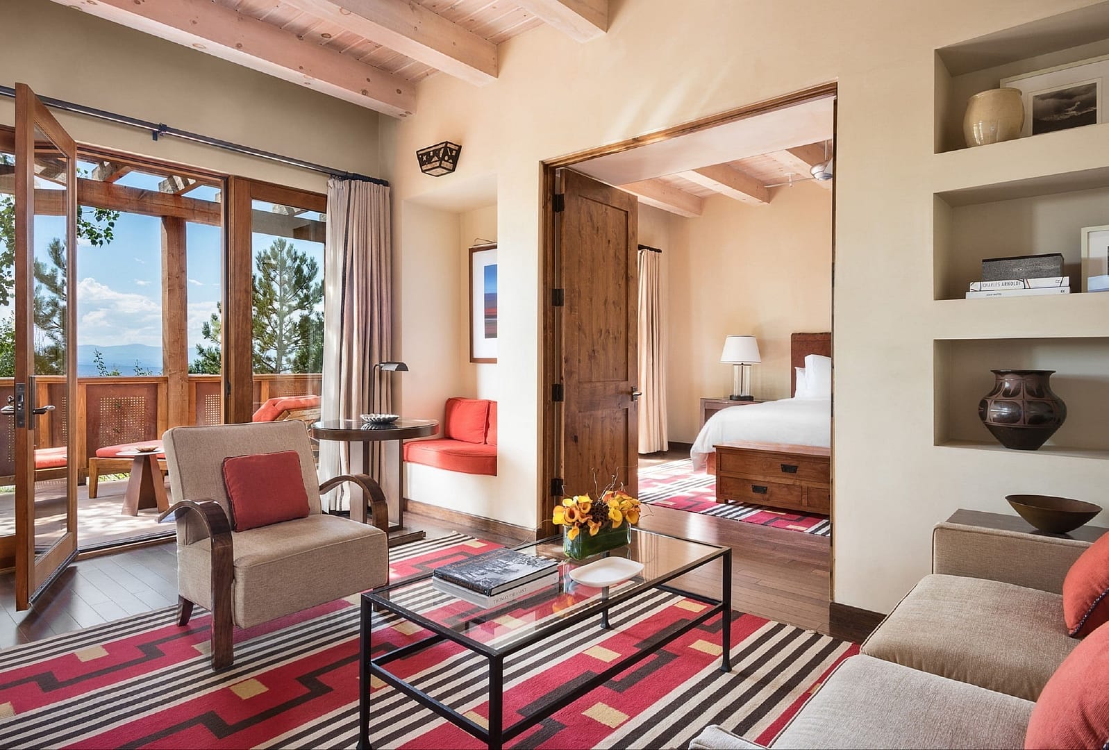 Living room view of Four Seasons Resort Rancho Encantado Santa Fe
