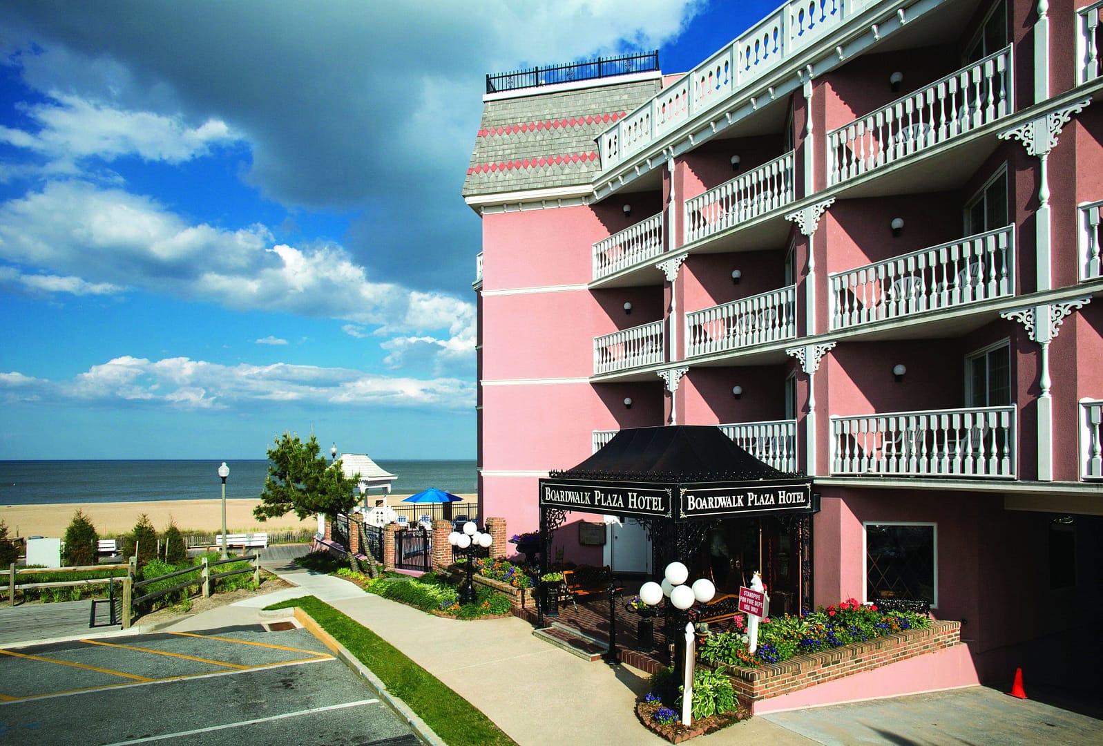Building view of Boardwalk Plaza Hotel
