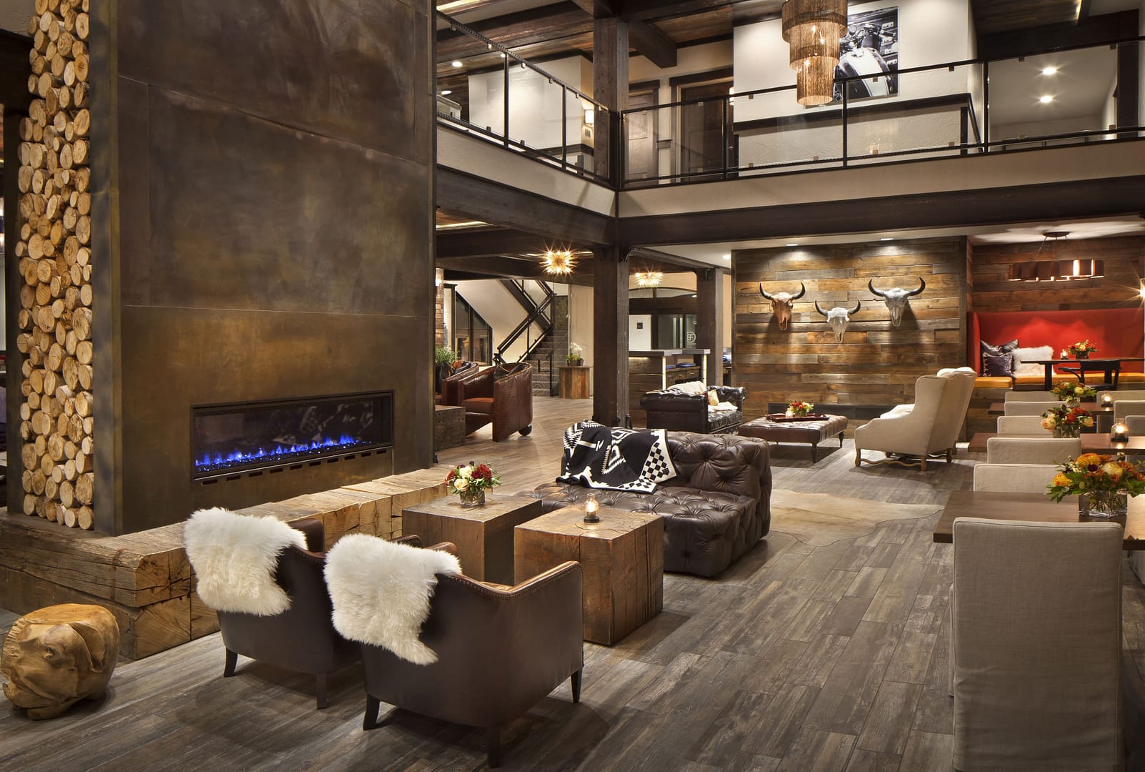 Lobby view of The Firebrand Hotel