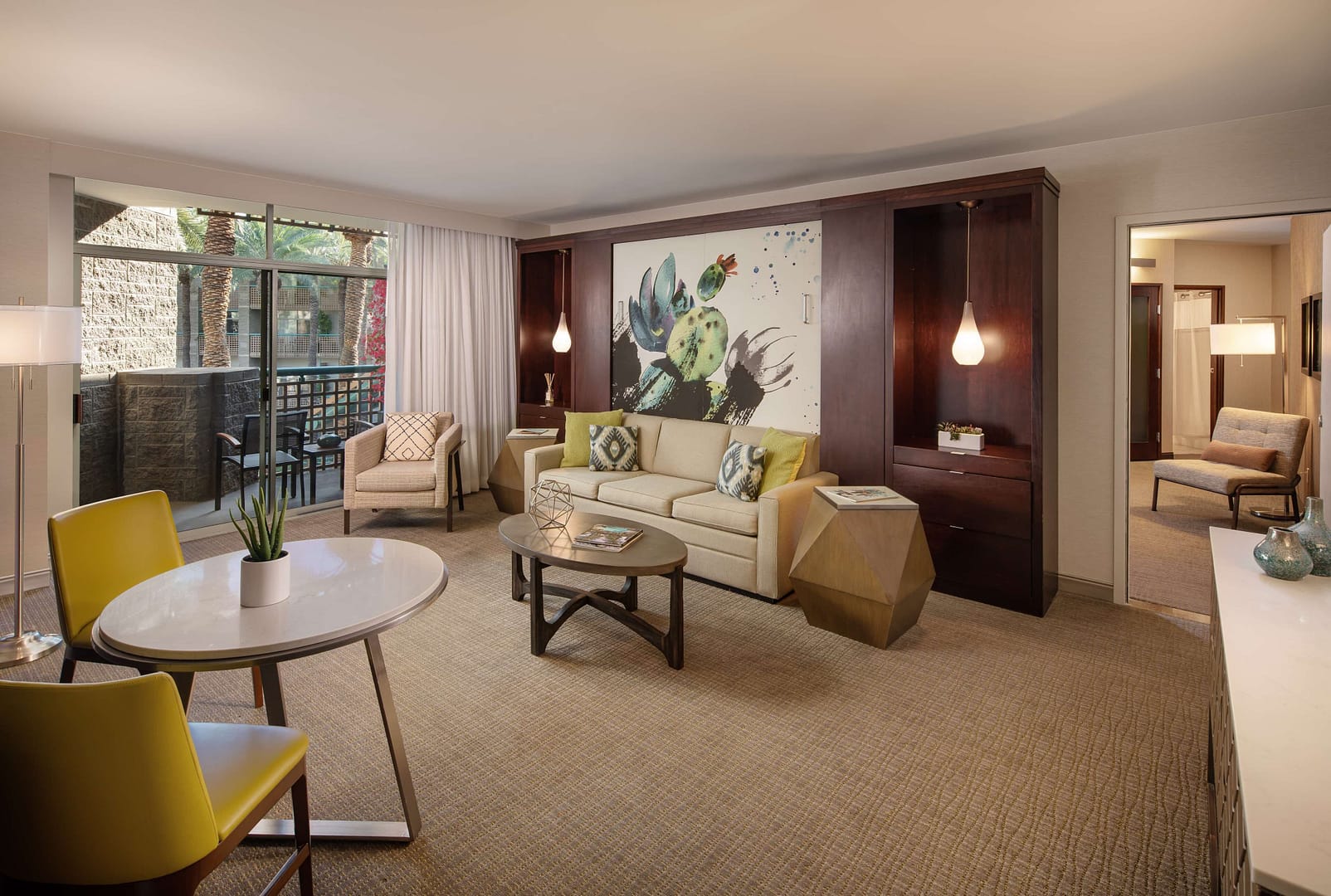 Living room view of Hyatt Regency Scottsdale Resort & Spa at Gainey Ranch