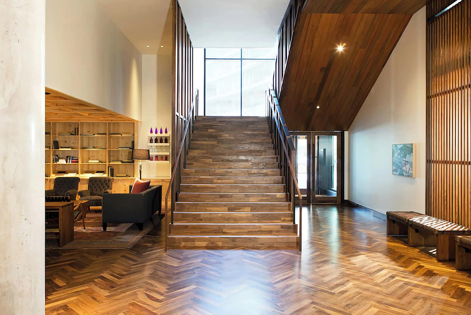 Stair view of Limelight Hotel