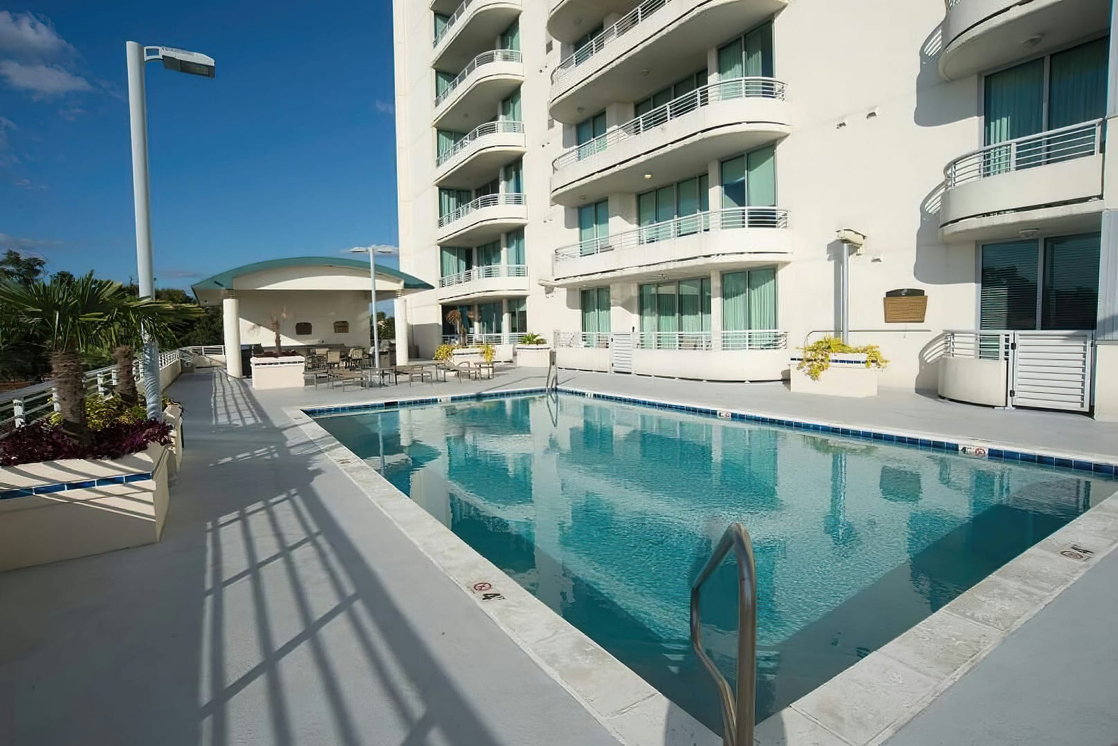 Pool view of Ocean Club at Biloxi