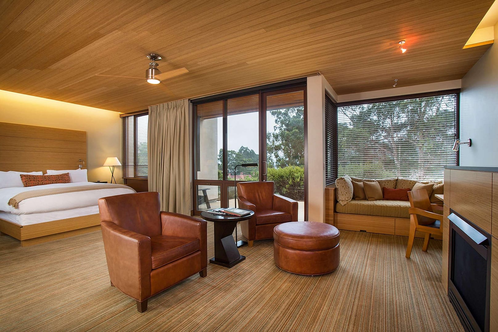 Living room view of Cavallo Point