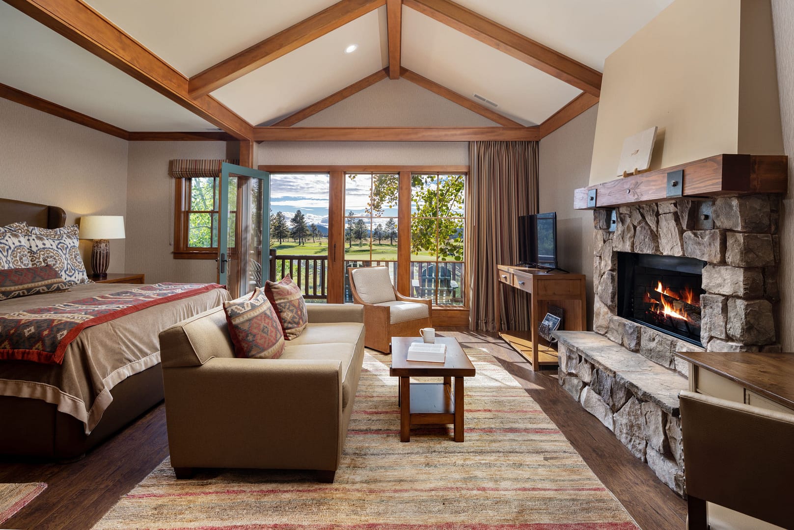 Bedroom view of Sunriver Resort