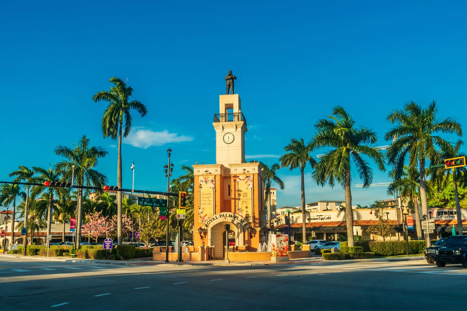 Boca Raton is a city on the southeast coast of Florida, known for its golf courses, parks, and beaches