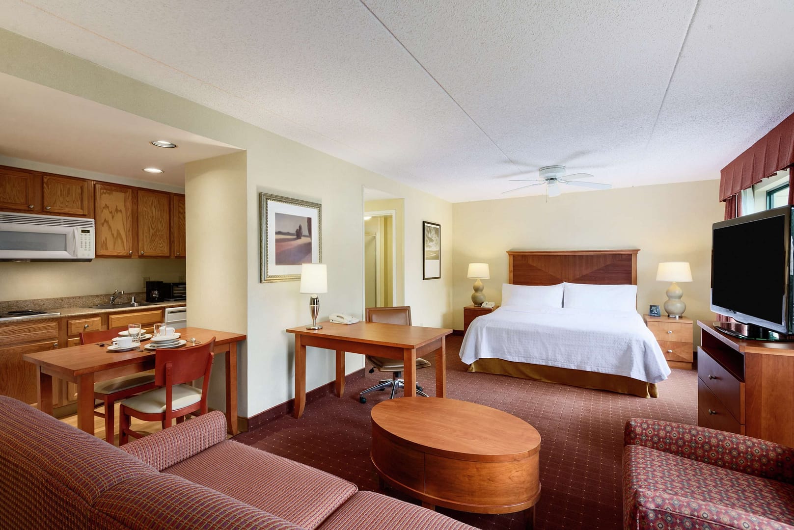 Bedroom view of Homewood Suites by Hilton Newark-Wilmington South Area