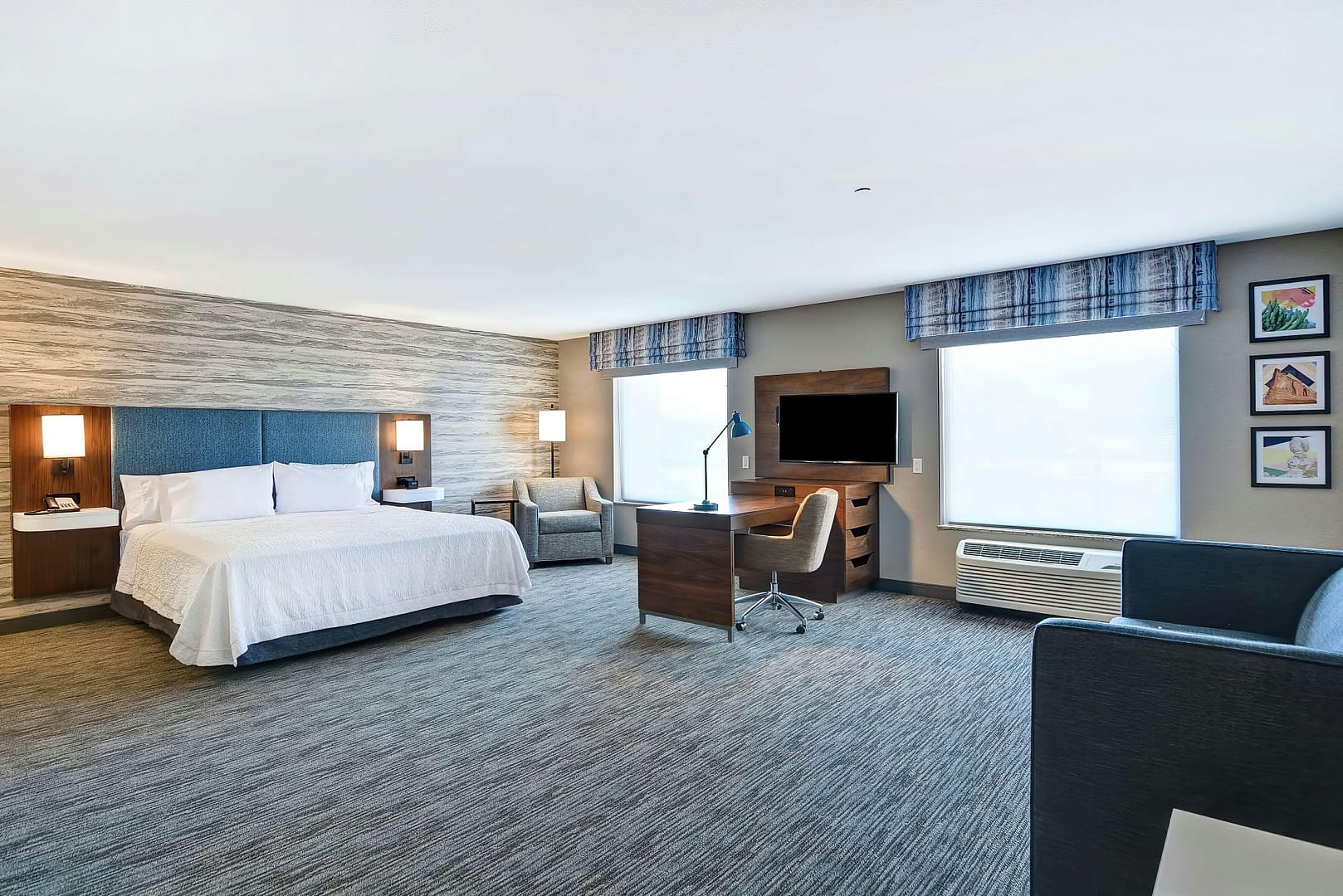 Bedroom view of Hampton Inn Moab