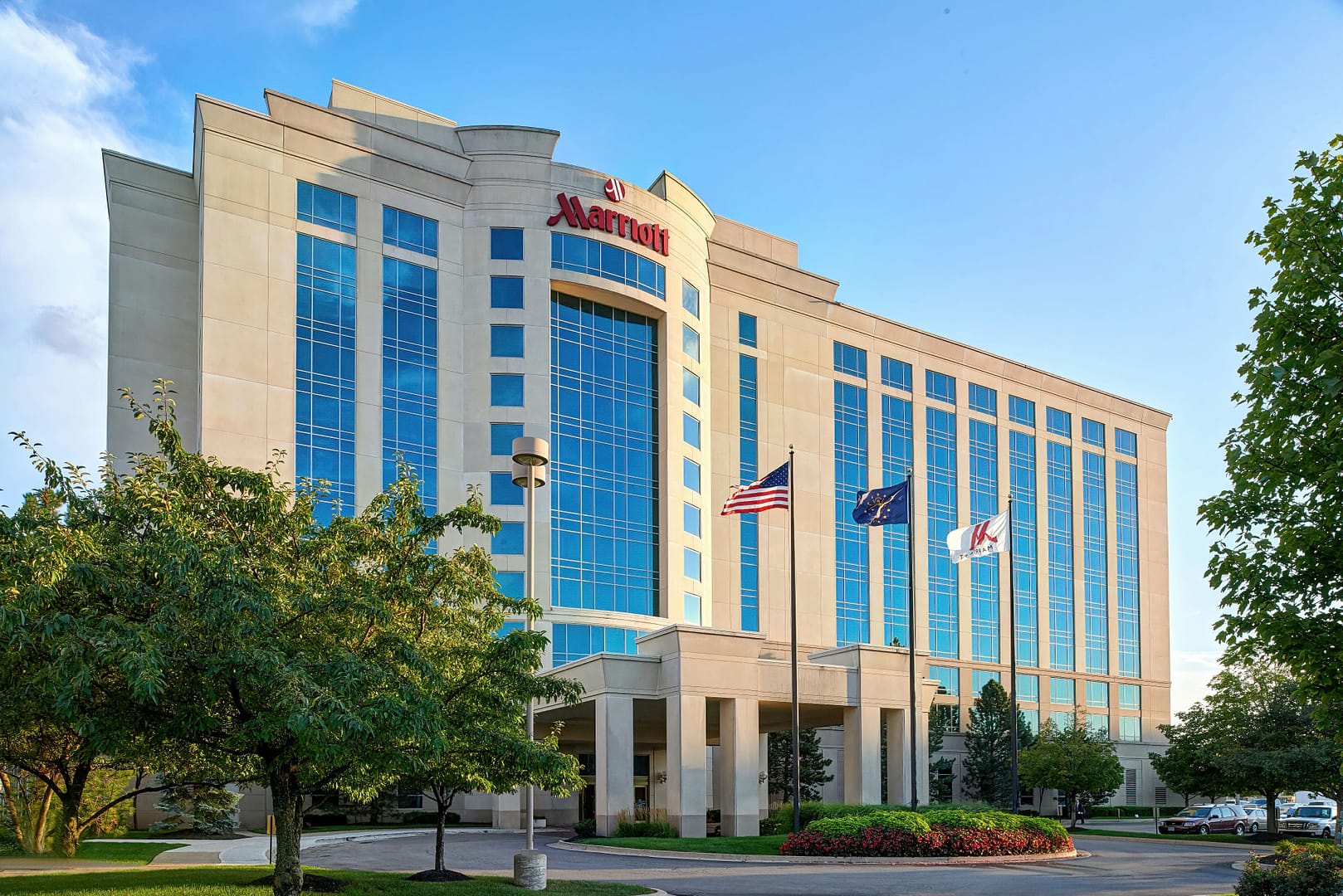 Building view of Marriott Indianapolis North