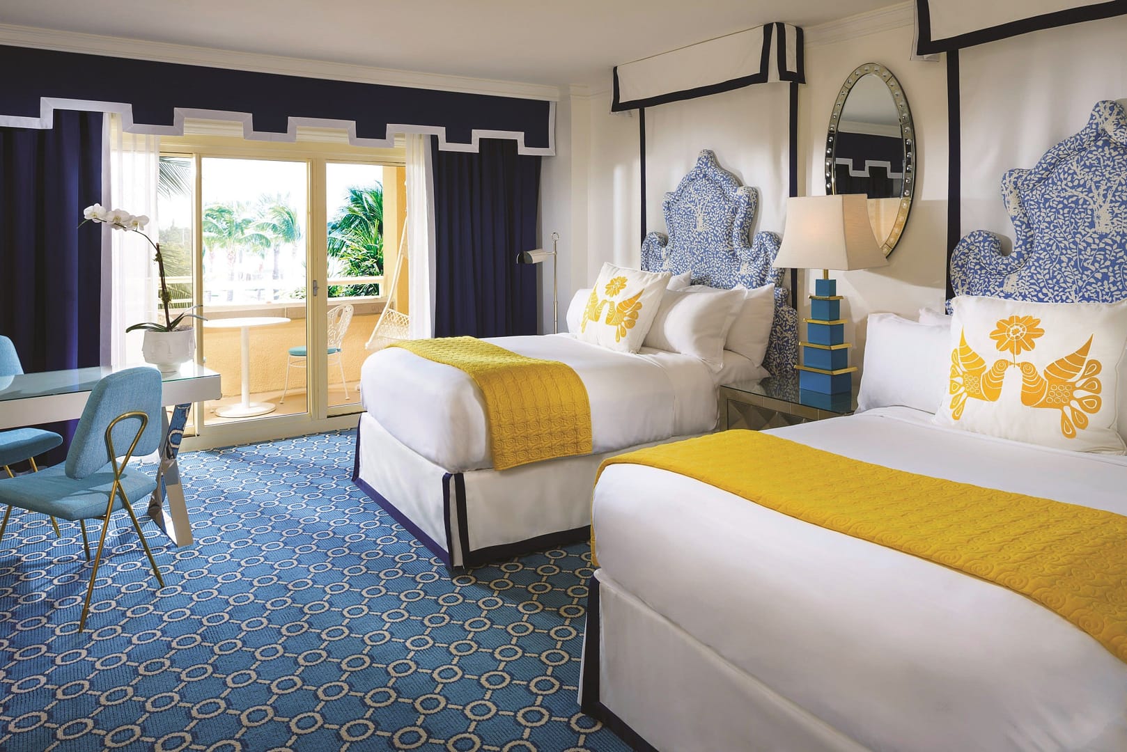 Bedroom view of Eau Palm Beach Resort & Spa