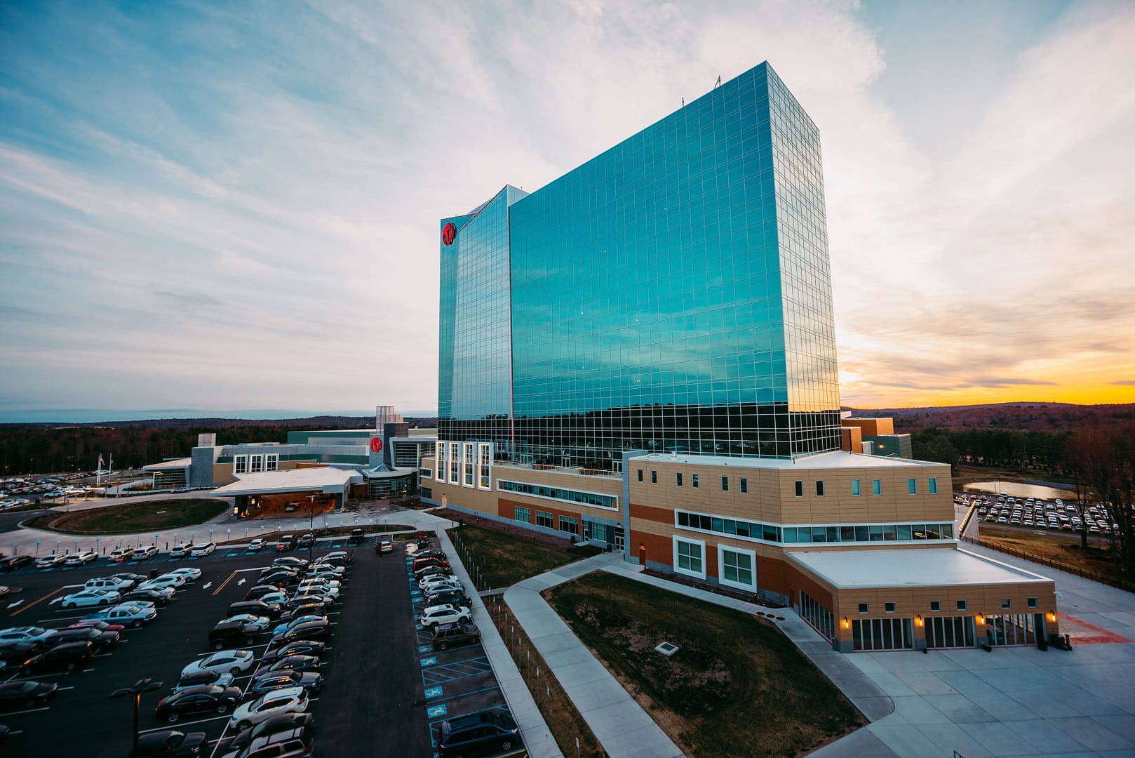 Building view of Resorts World Catskills Casino