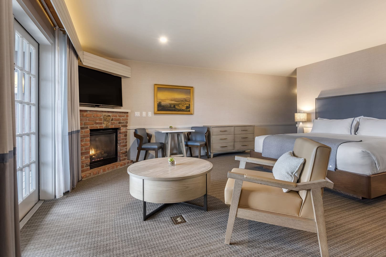 Bedroom view of Chase House at Mill Falls