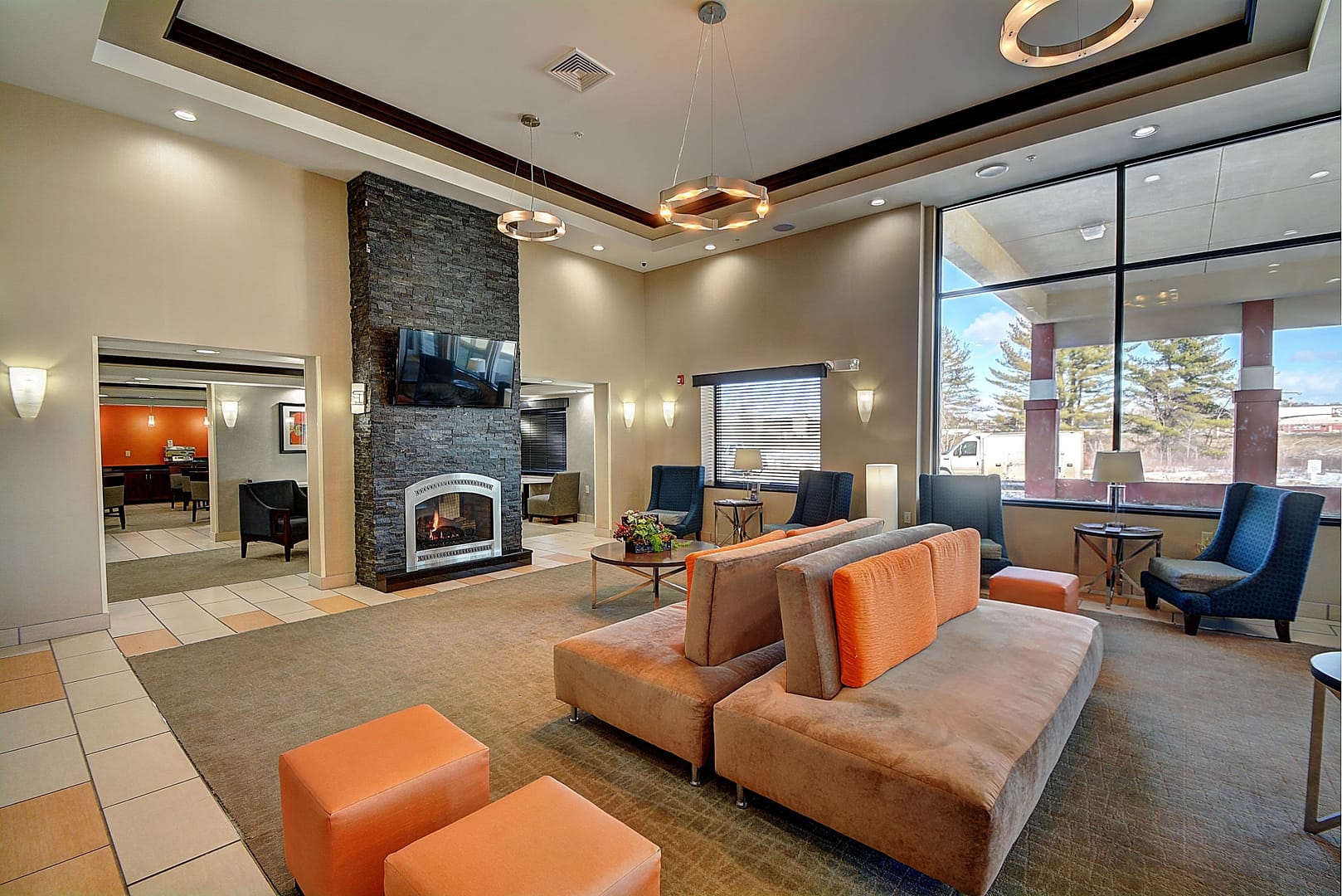 Lobby view of Best Western Plus Keene Hotel