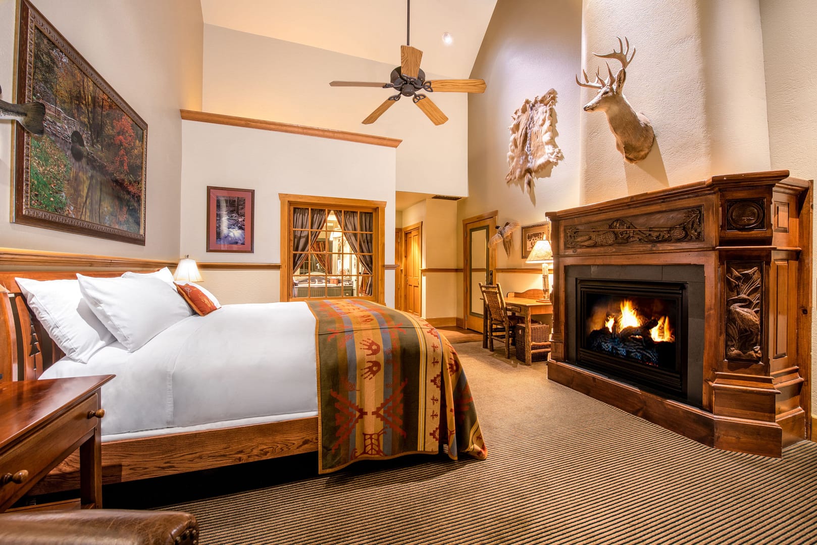 Bedroom view of Big Cedar Lodge