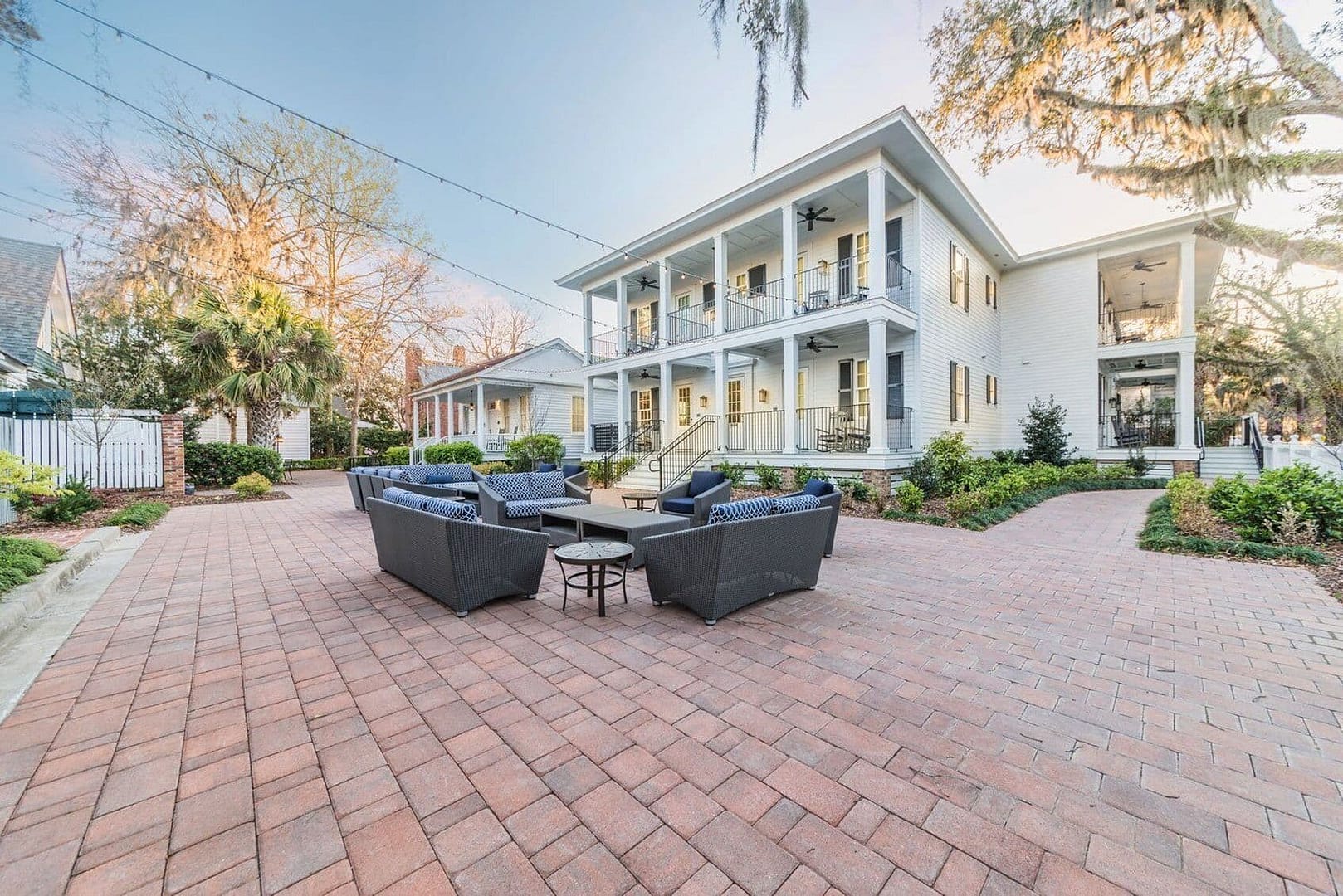 Patio view of The Beaufort Inn