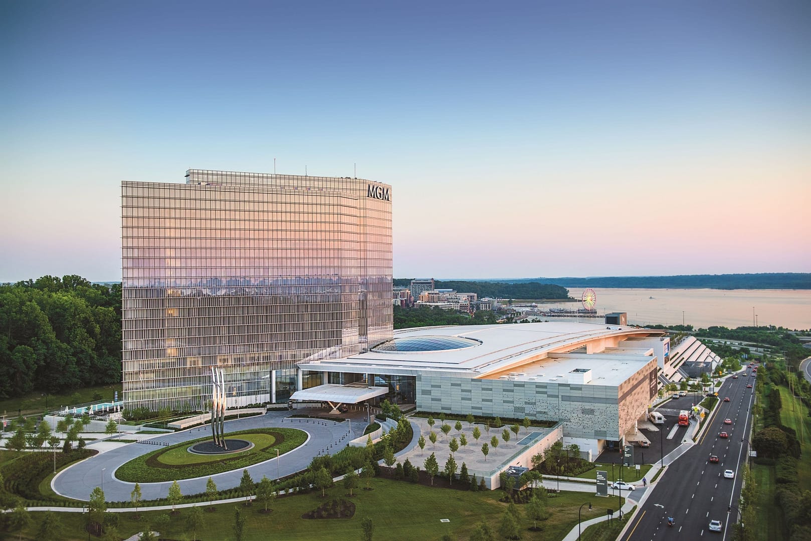 Outside view of MGM National Harbor