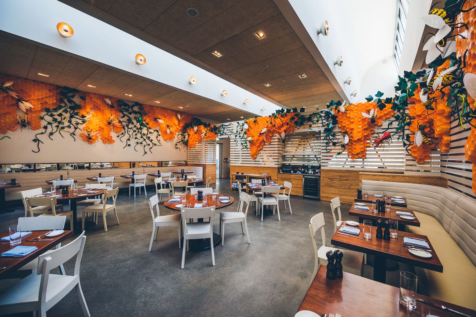 Restaurant view of 21c Museum Hotel Bentonville