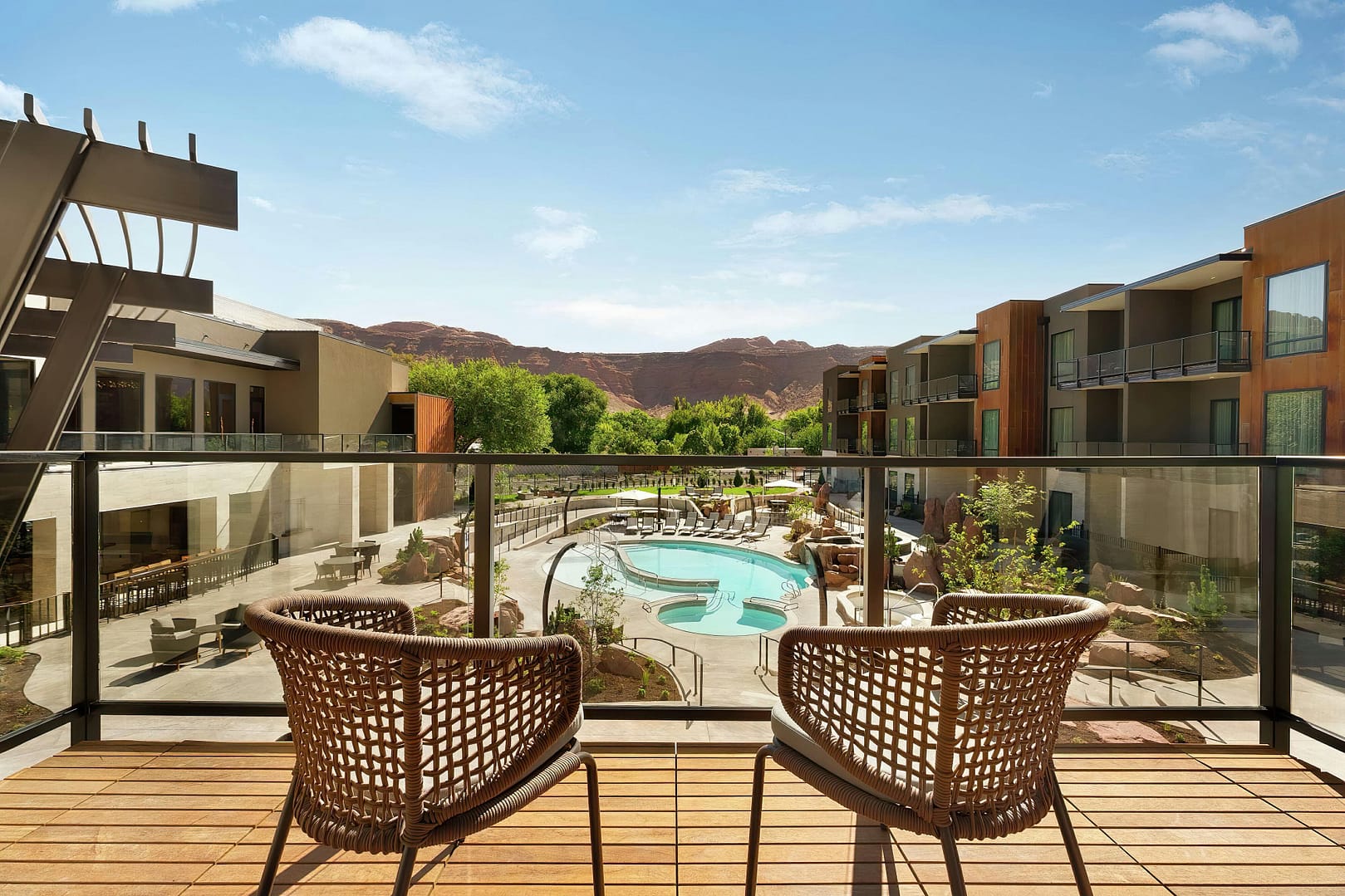 Balcony view of Hoodoo Moab, Curio Collection by Hilton