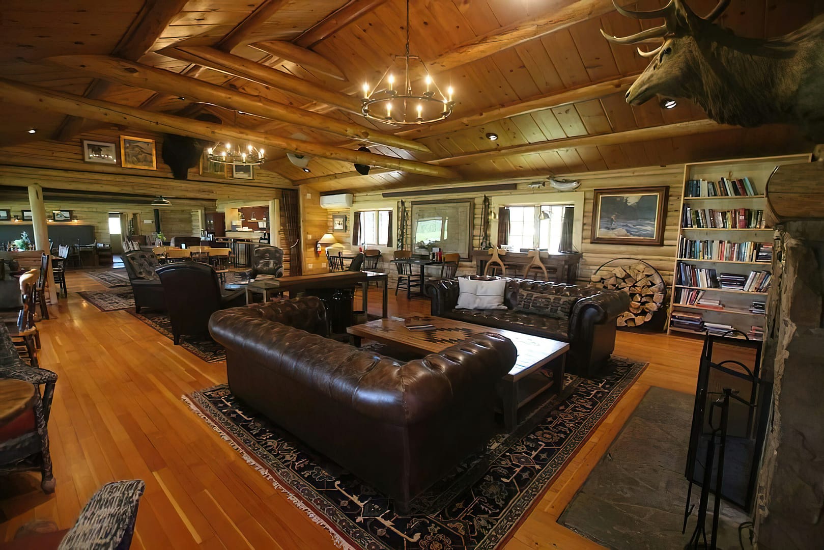 Lobby view of Turpin Meadow Ranch