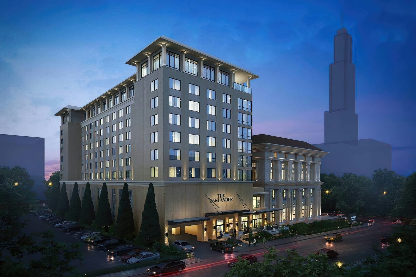 Building view of The Oaklander Hotel, Autograph Collection
