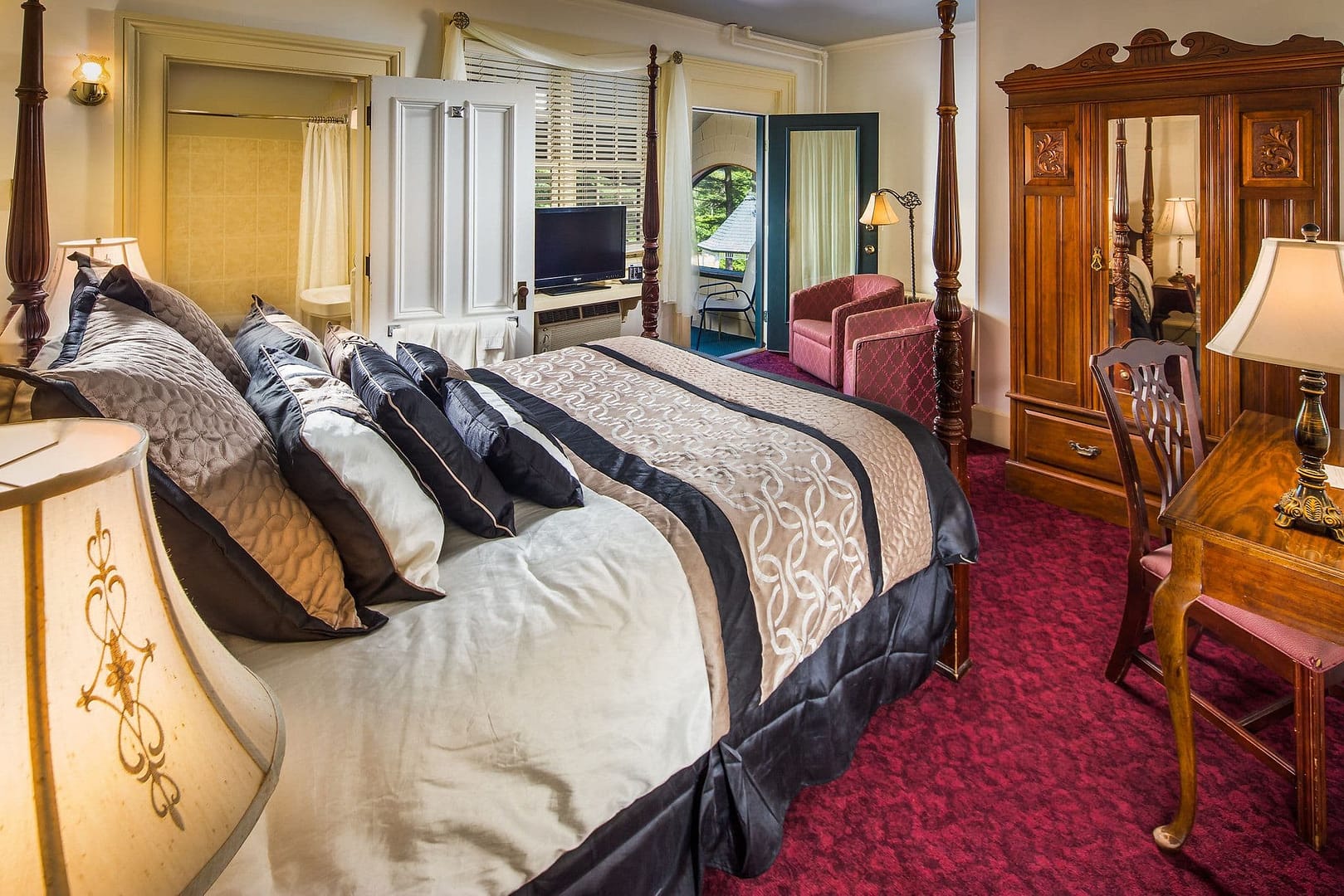 Bedroom view of Stonehurst Manor