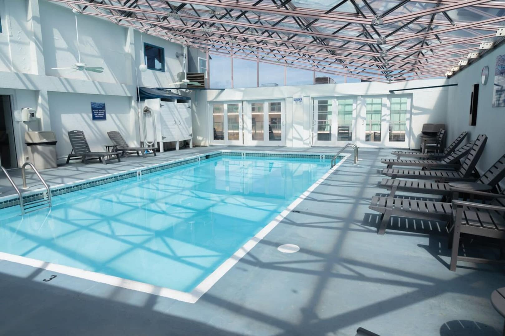 Pool view of Admiral on Baltimore