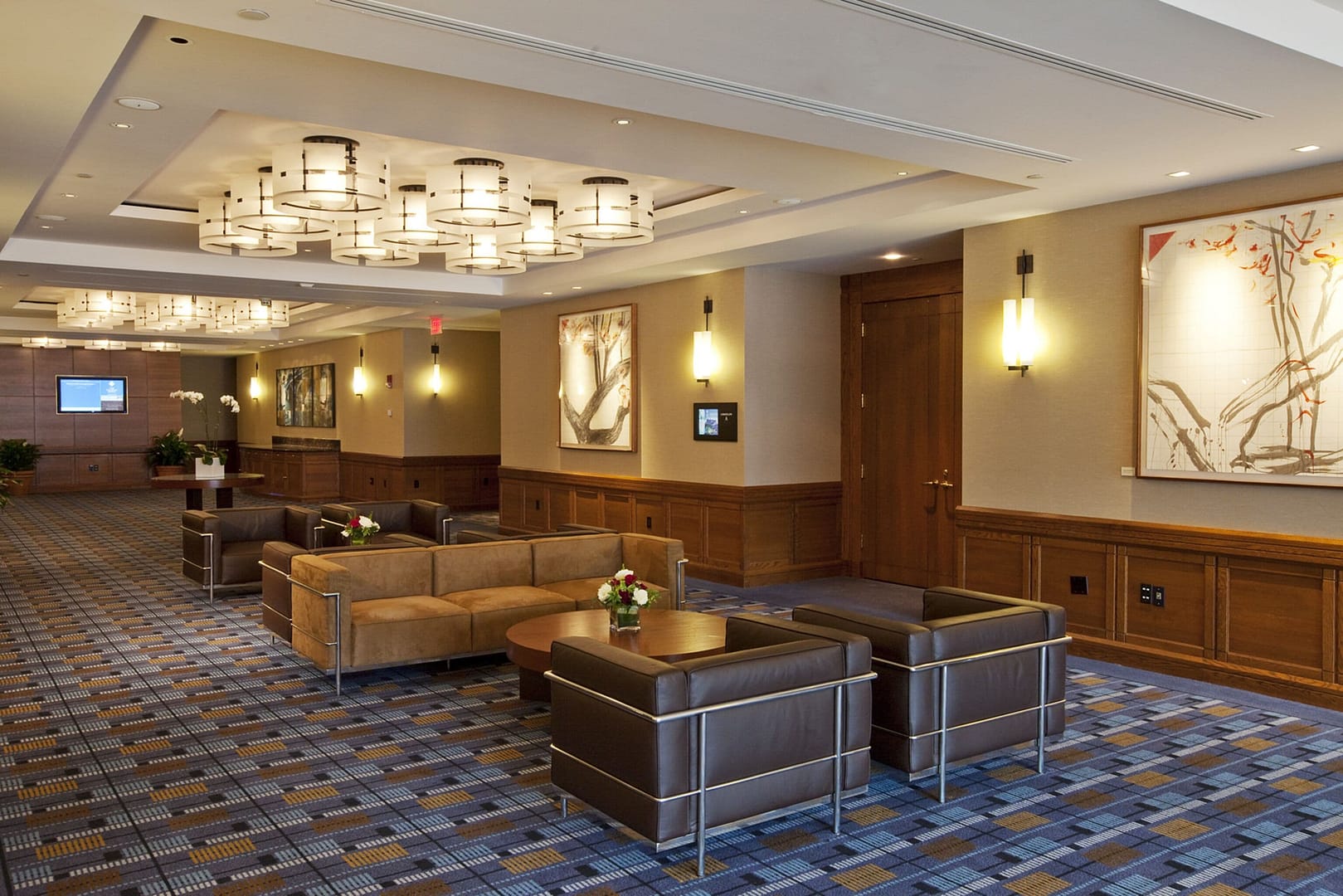 Lounge view of The Charles Hotel