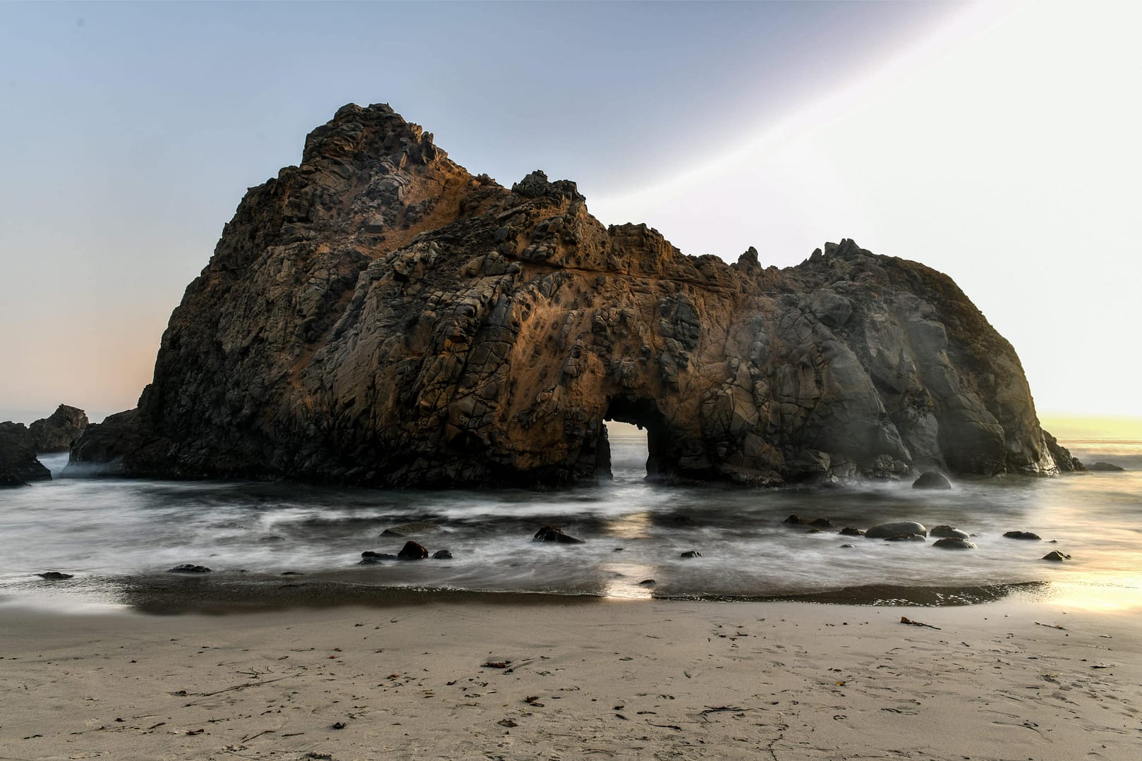 Pfeiffer Beach, Keystone Arch