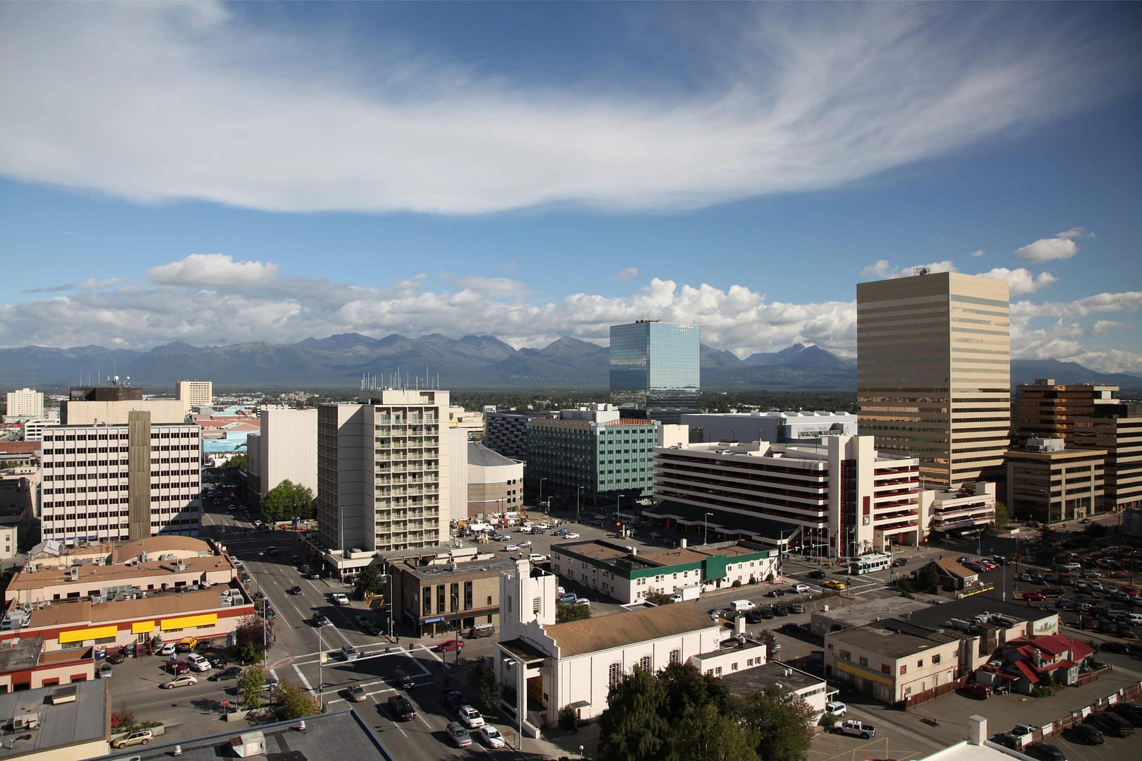 Anchorage skyline