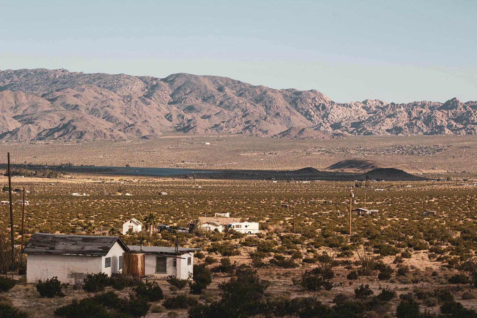 Desert homes near Joshua Tree National Park
